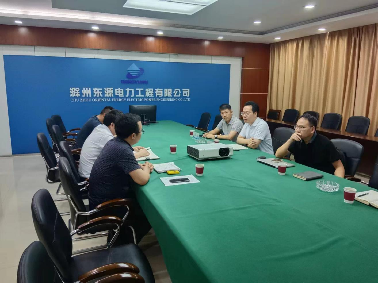 市文旅集团赴滁州市供电公司洽谈相助事宜