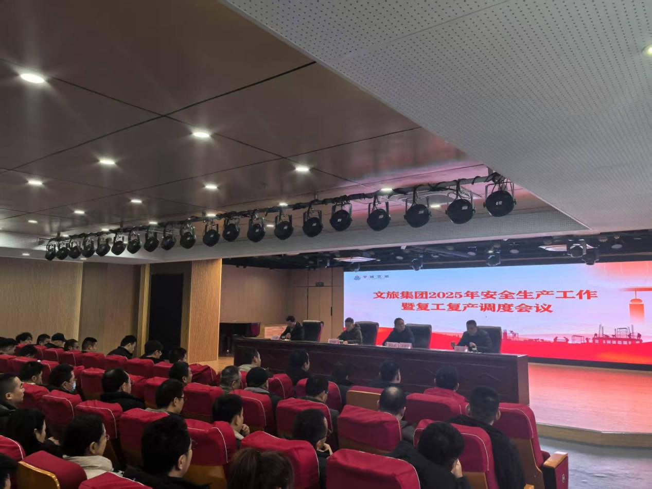 ?文旅集团召开2025年清静生产事情暨节后复工复产调理聚会