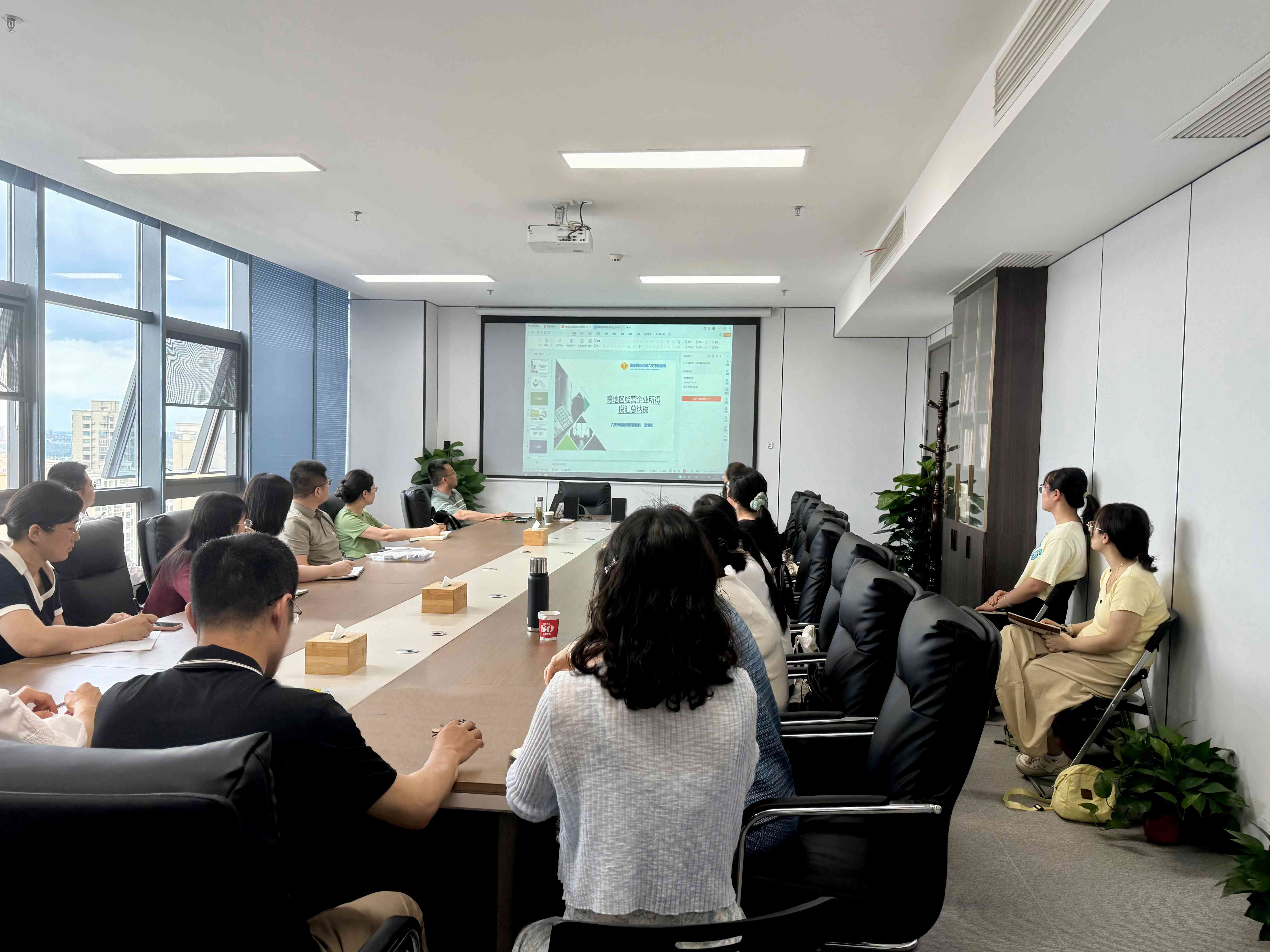 市文旅集团开展总分公司涉税营业专题培训 筑牢税务治理专业基本
